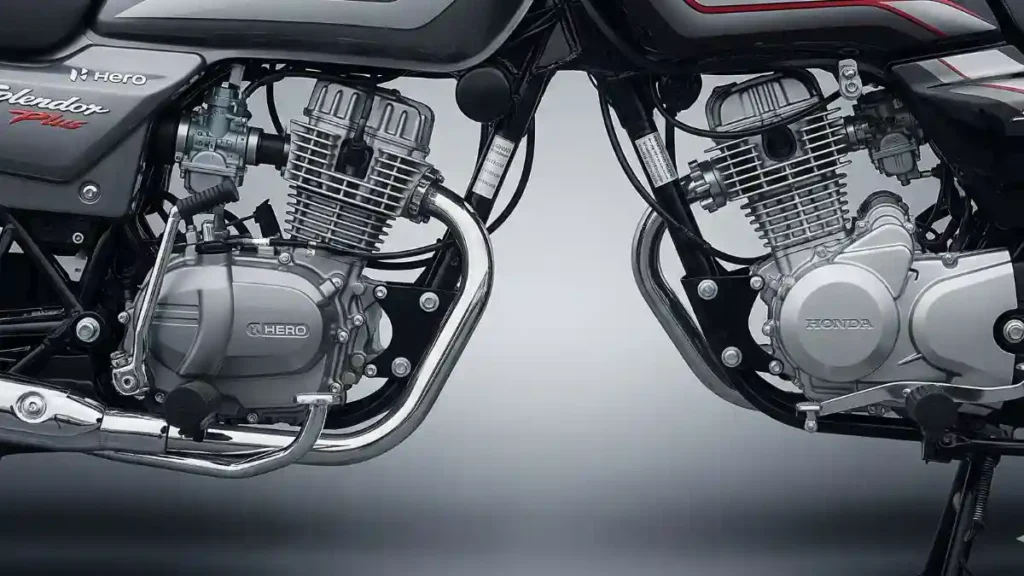 Hero Splendor Plus vs Honda Shine GST 2025