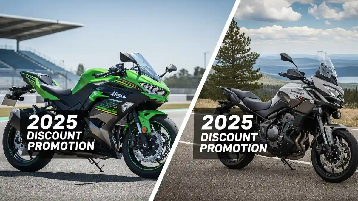 Kawasaki Ninja and Versys Discount 2025
