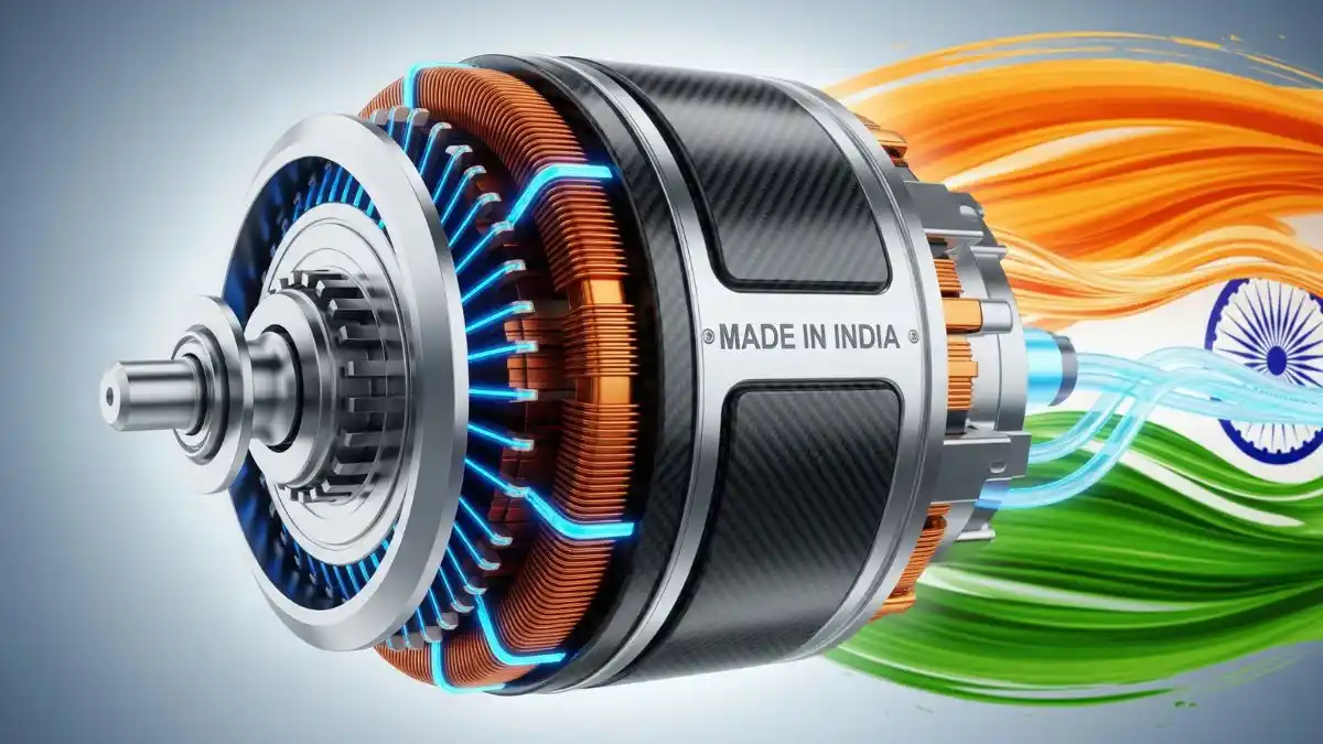 Simple Energy Rare Earth-Free EV Motor India