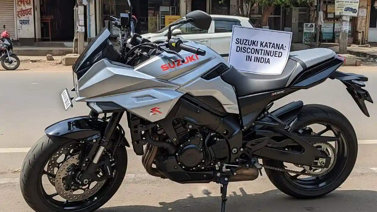 Suzuki Katana Discontinued in India