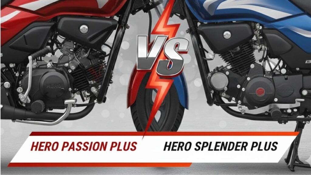 Hero Passion Plus vs Splendor Plus