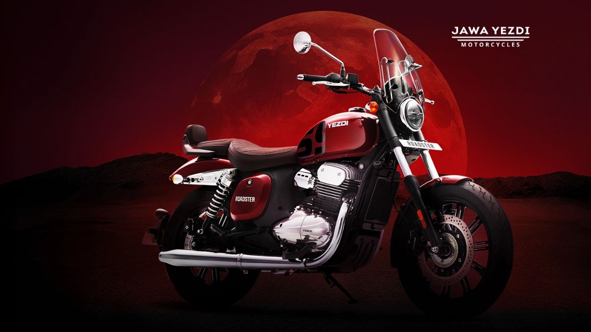 yezdi roadster red wolf special edition